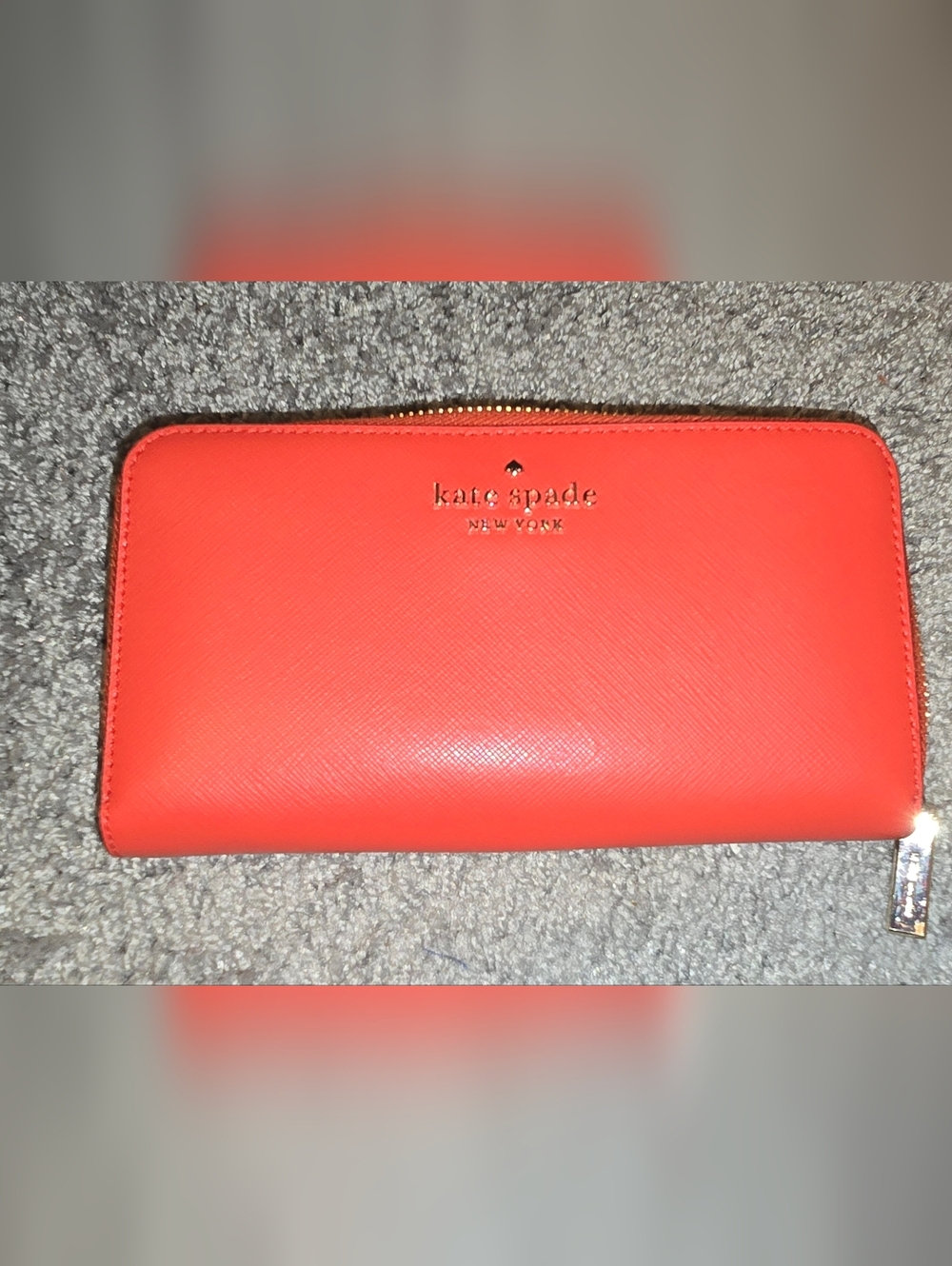 kate spade New York Coral Zip Wallet